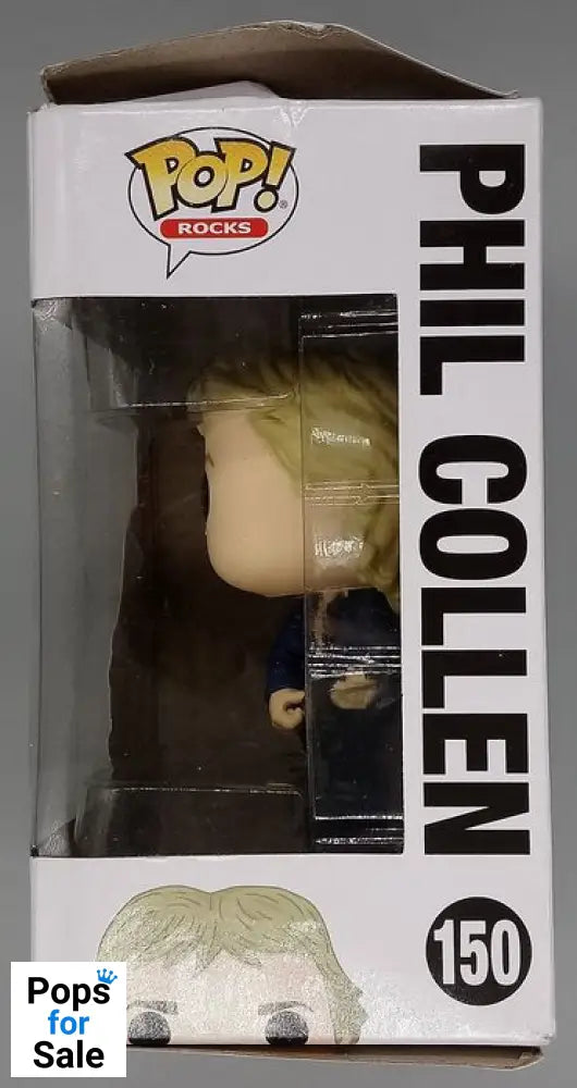 #150 Phil Collen - Def Leppard - Box Damaged Funko POP - PopsforSale.co.uk