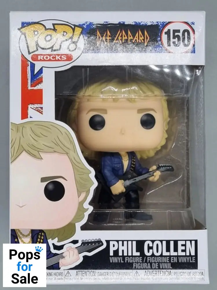 #150 Phil Collen - Def Leppard Funko POP - PopsforSale.co.uk