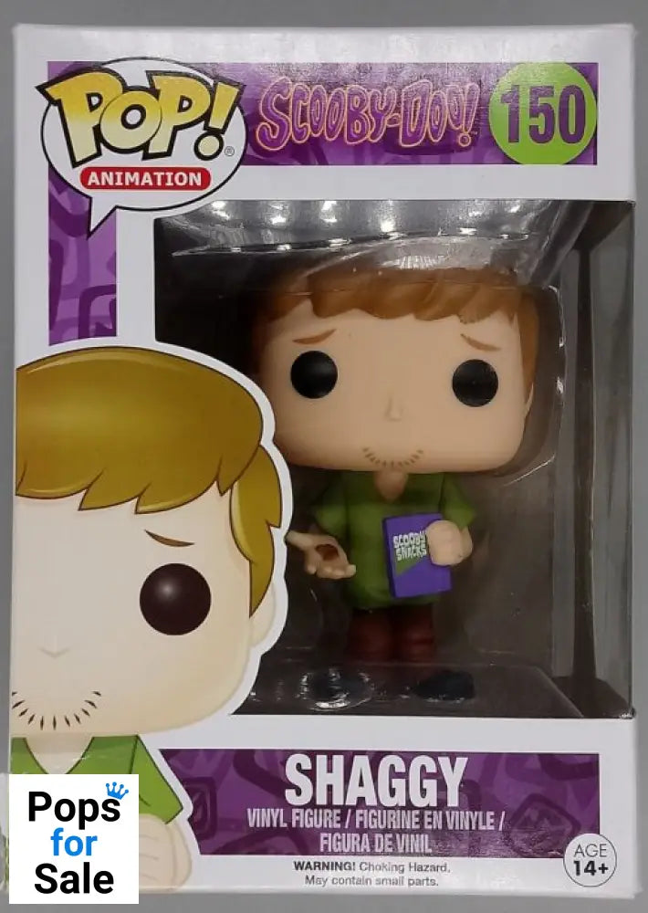 #150 Shaggy - Scooby Doo - Box Damaged Funko POP - PopsforSale.co.uk