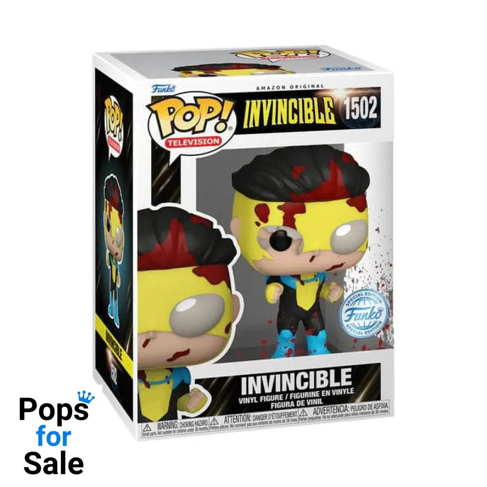 #1502 Invincible (Bloody) - Invincible Brand New Funko POP - PopsforSale.co.uk