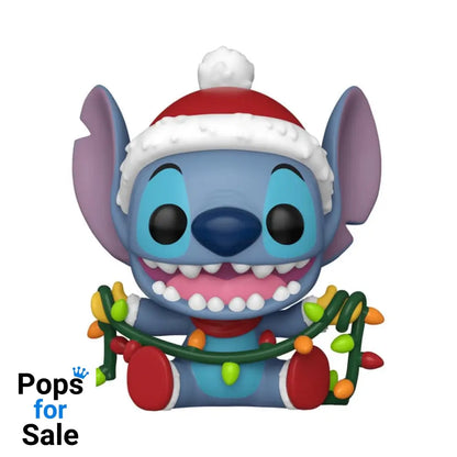 1504 Stitch With Lights - Disney Lilo & Holiday Funko Pop Preorder