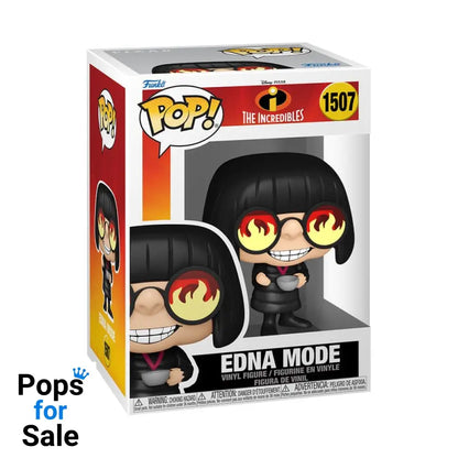 1507 Edna Mode - Disney Incredibles 20th Anniversary Funko POP - Brand New