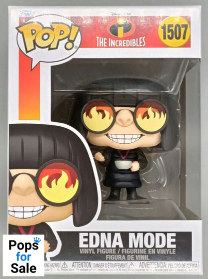 1507 Edna Mode - Disney Incredibles 20th Anniversary Funko POP - Brand New