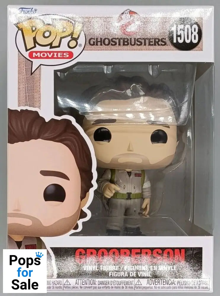 1508 Grooberson - Ghostbusters: Frozen Empire Funko POP - Brand New