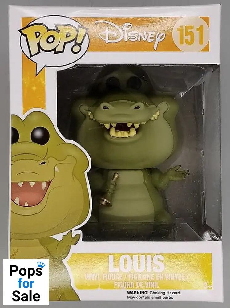 #151 Louis - Disney Princess & The Frog - Box Damaged Funko POP - PopsforSale.co.uk