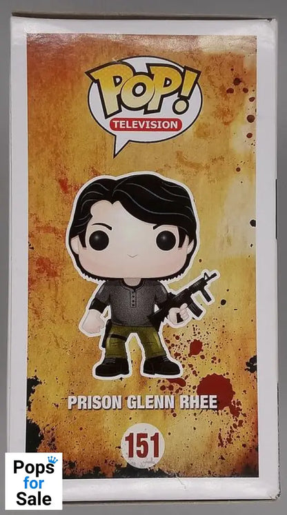 #151 Prison Glenn Rhee - The Walking Dead - Box Damaged Funko POP