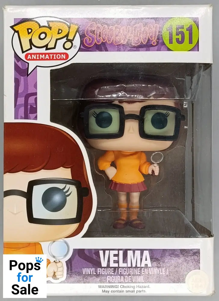 #151 Velma - Scooby Doo - Box Damaged Funko POP - PopsforSale.co.uk