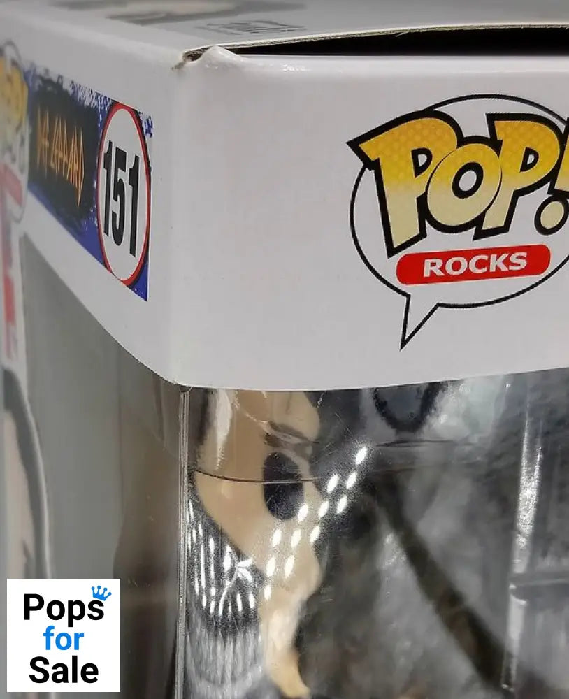 #151 Vivian Campbell - Def Leppard - Box Damaged Funko POP - PopsforSale.co.uk