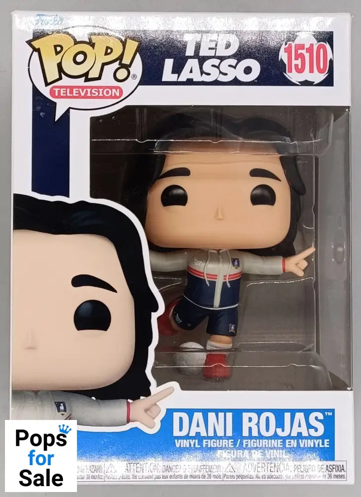 1510 Dani Rojas - Ted Lasso - Funko POP - Box Damaged