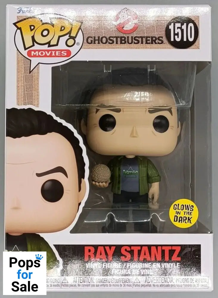 1510 Ray Stantz (Glow) - Ghostbusters: Frozen Empire Funko POP - Brand New