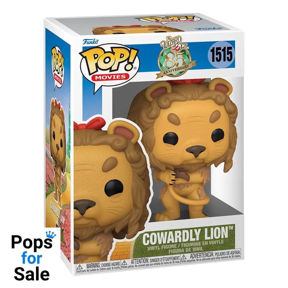 #1515 Cowardly Lion - Wizard of Oz 85th Anniversary Funko POP New - PopsforSale.co.uk