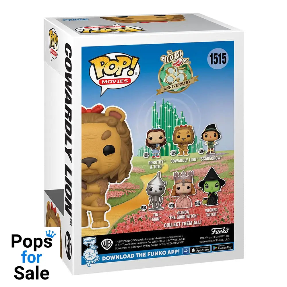 #1515 Cowardly Lion - Wizard of Oz 85th Anniversary Funko POP New