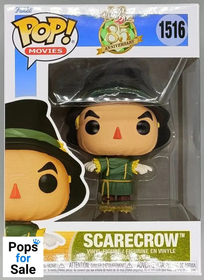 #1516 The Scarecrow - Wizard of Oz 85th Anniversary Funko POP New - PopsforSale.co.uk