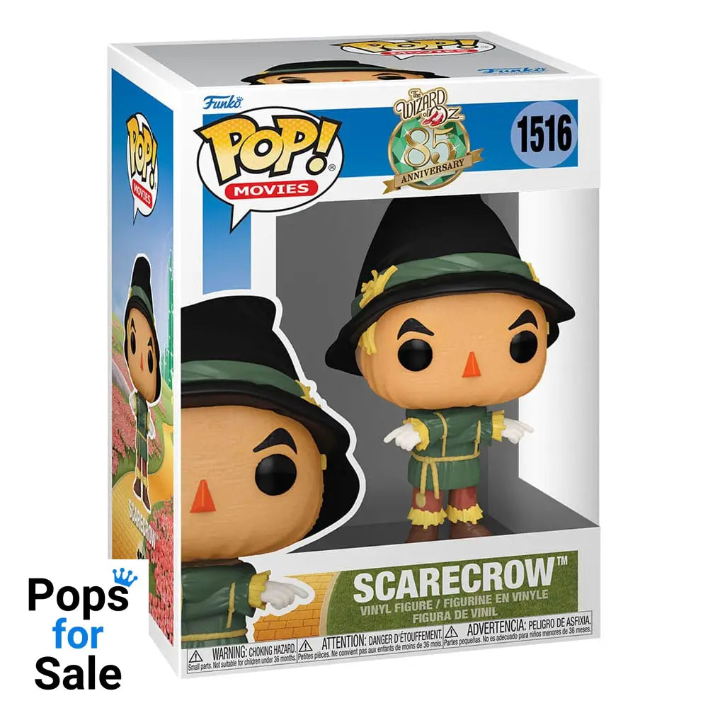 #1516 The Scarecrow - Wizard of Oz 85th Anniversary Funko POP New - PopsforSale.co.uk