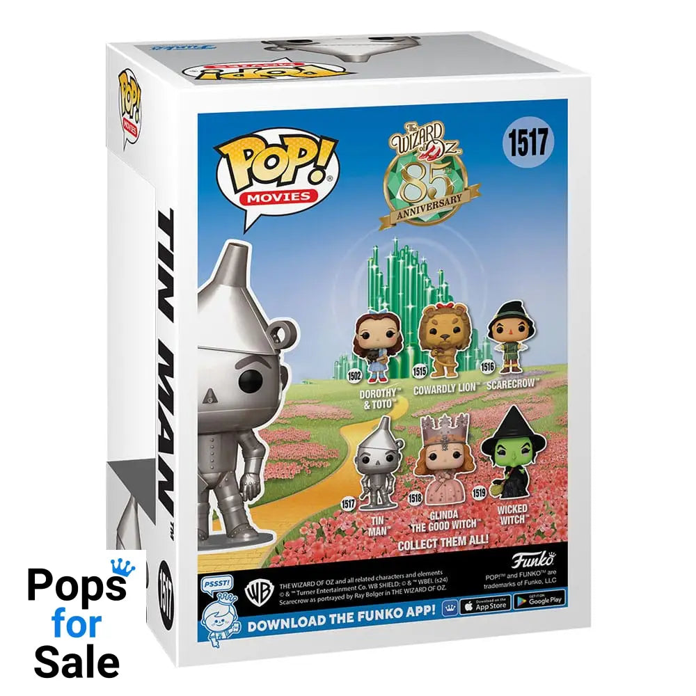 #1517 The Tin Man - Wizard of Oz 85th Anniversary Funko POP New - PopsforSale.co.uk