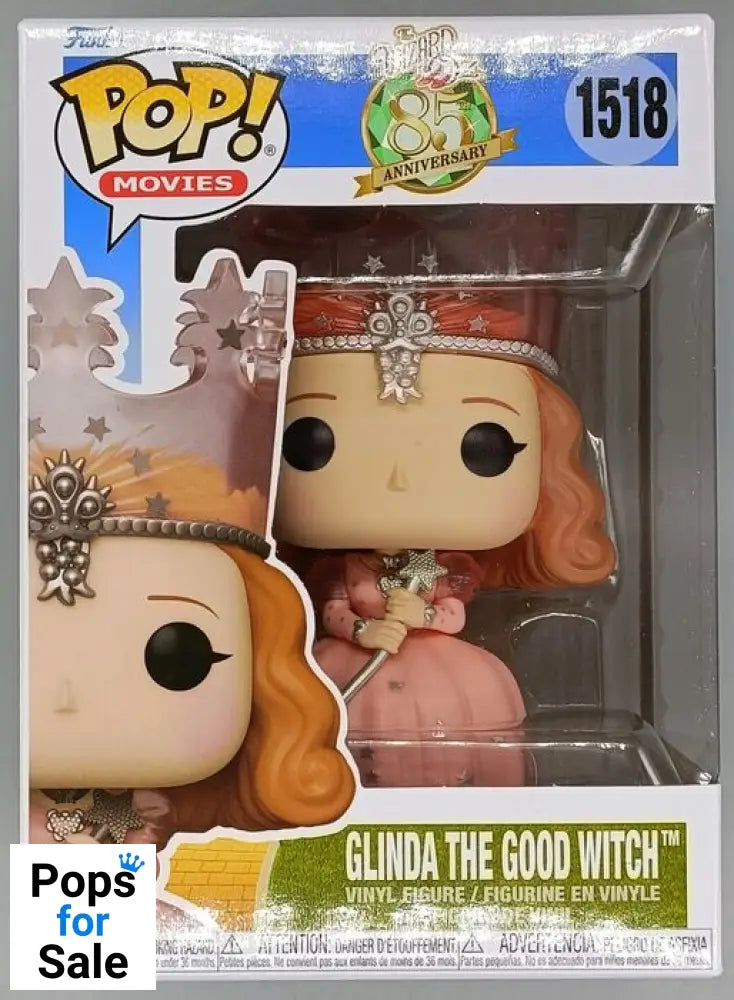 #1518 Glinda the Good Witch - Wizard of Oz 85th Anniversary - Box Damaged Funko POP - PopsforSale.co.uk