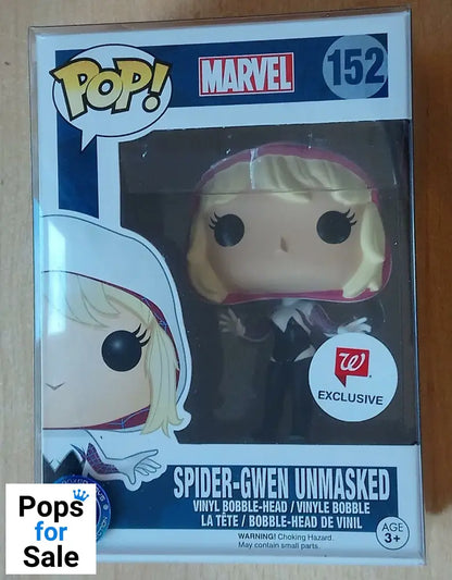 152 Spider-Gwen Unmasked - Marvel - Funko POP - Box Damaged