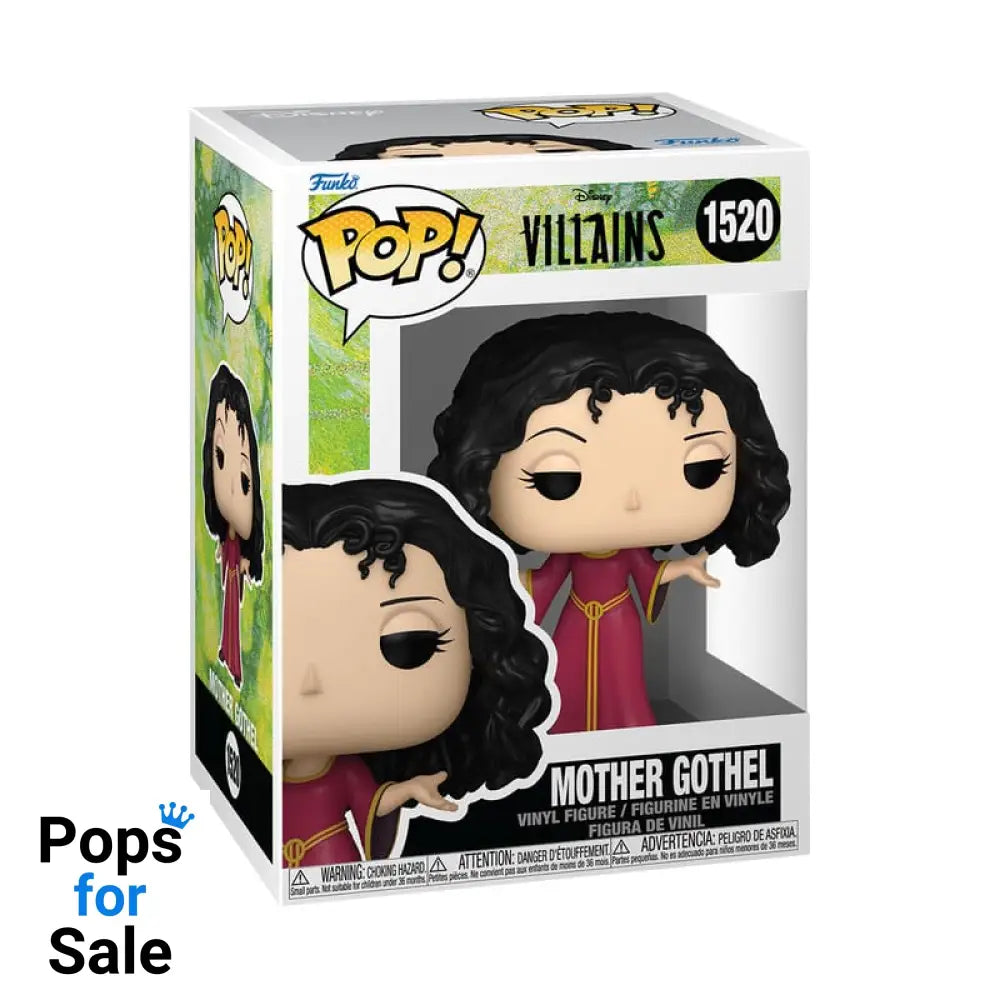1520 Mother Gothel - Disney Villains - Tangled Funko POP - Brand New