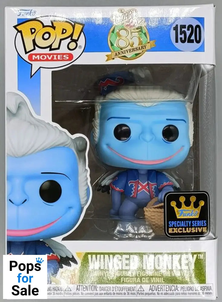 1520 Winged Monkey - Wizard of Oz 85th Anniversary Box Damaged Funko POP