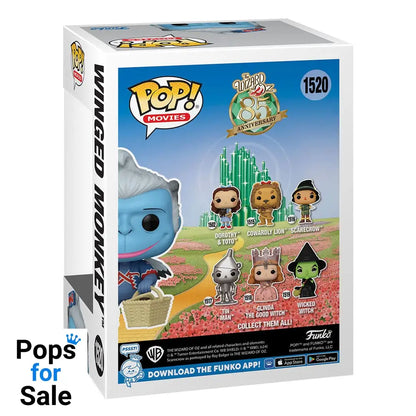 #1520 Winged Monkey - Wizard of Oz 85th Anniversary Funko POP New - PopsforSale.co.uk