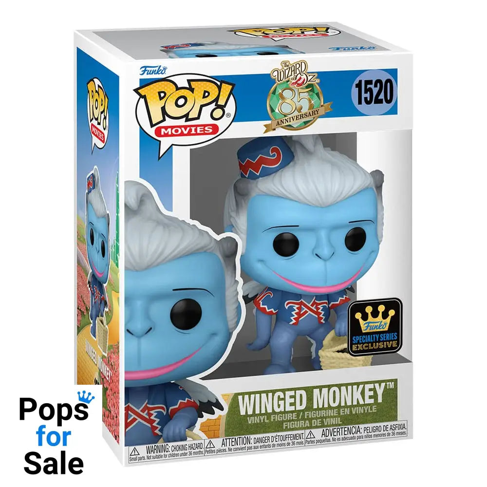 #1520 Winged Monkey - Wizard of Oz 85th Anniversary Funko POP New - PopsforSale.co.uk