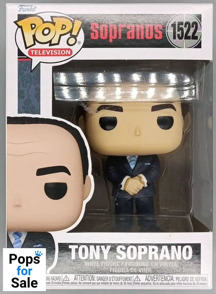 1522 Tony Soprano - The Sopranos - Brand New Funko POP