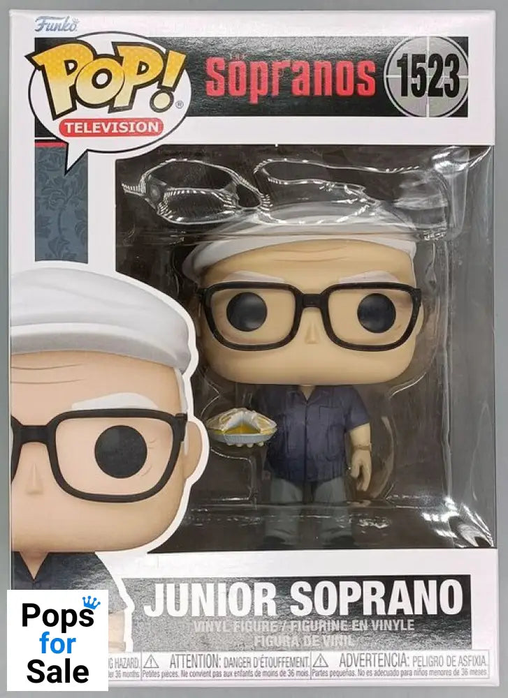 1523 Junior Soprano (Uncle) - The Sopranos - Brand New Funko POP