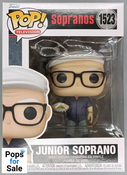 1523 Junior Soprano (Uncle) - The Sopranos - Brand New Funko POP