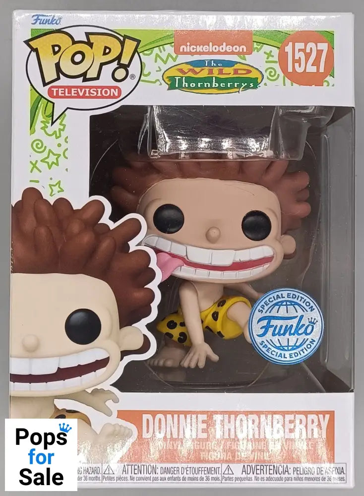 1527 Donnie Thornberry - The Wild Thornberrys - Funko POP - Box Damaged