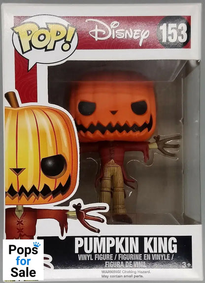 153 Pumpkin King Disney The Nightmare Before Christmas Funko POP - Box Damaged