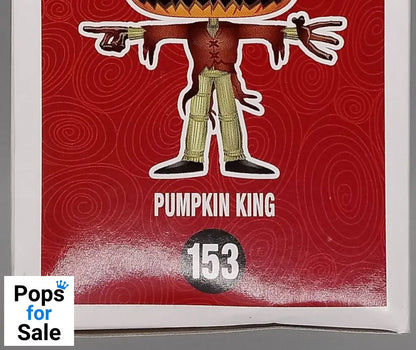 153 Pumpkin King Disney The Nightmare Before Christmas Funko POP - Box Damaged
