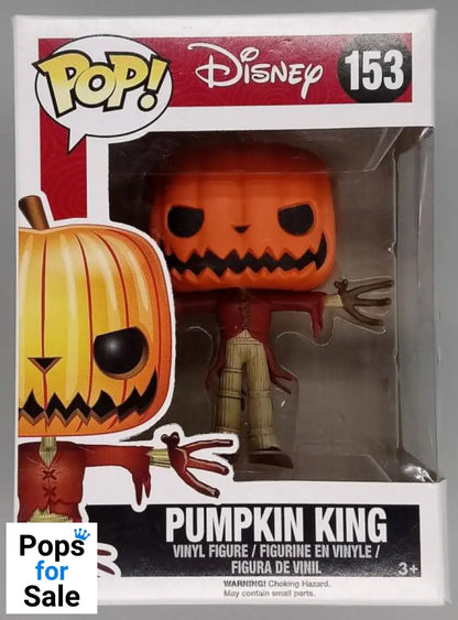 153 Pumpkin King Disney The Nightmare Before Christmas Funko POP - Box Damaged