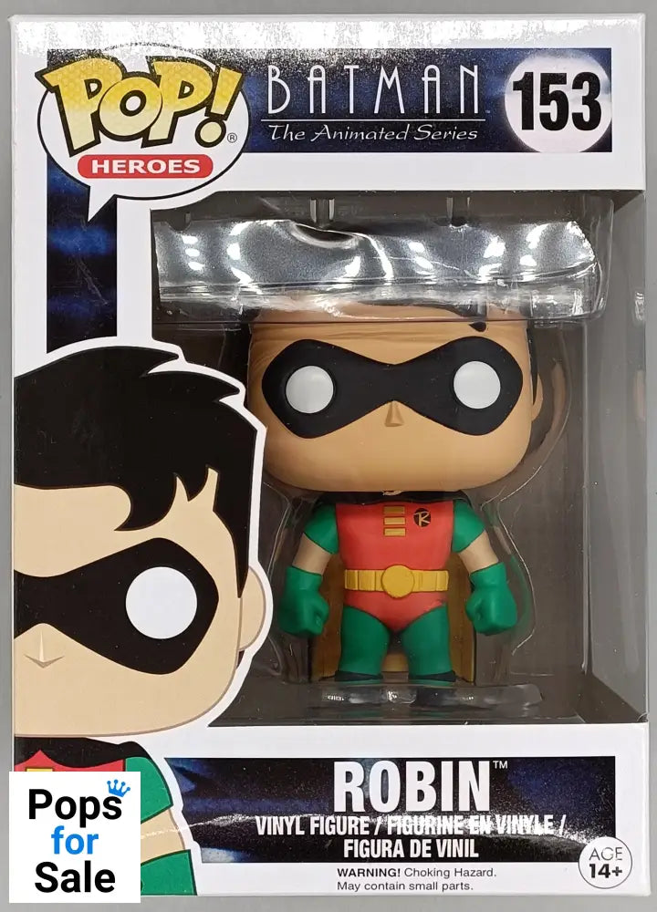 153 Robin - DC - Batman Animated Series - Funko POP - Box Damaged