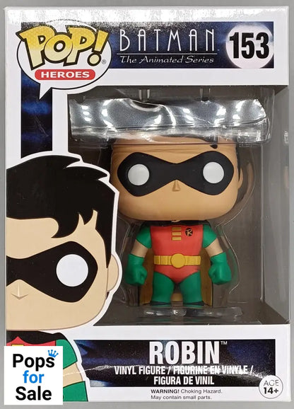153 Robin - DC - Batman Animated Series - Funko POP - Box Damaged