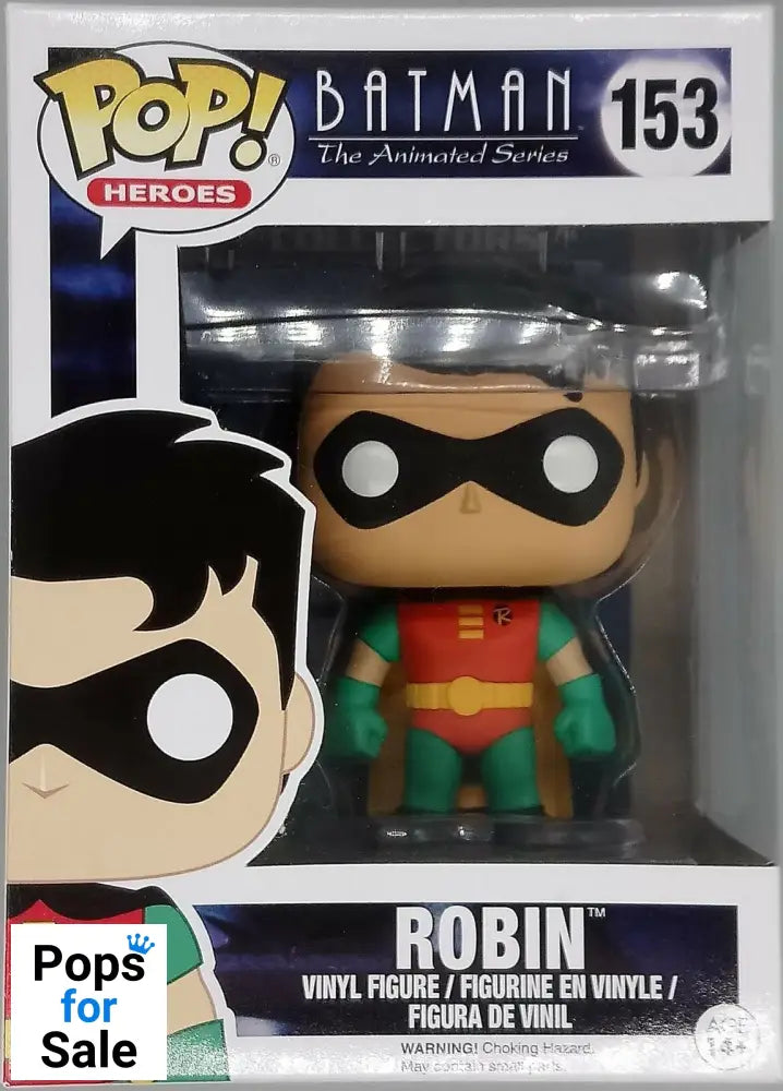 153 Robin - DC - Batman Animated Series - Funko POP - Box Damaged