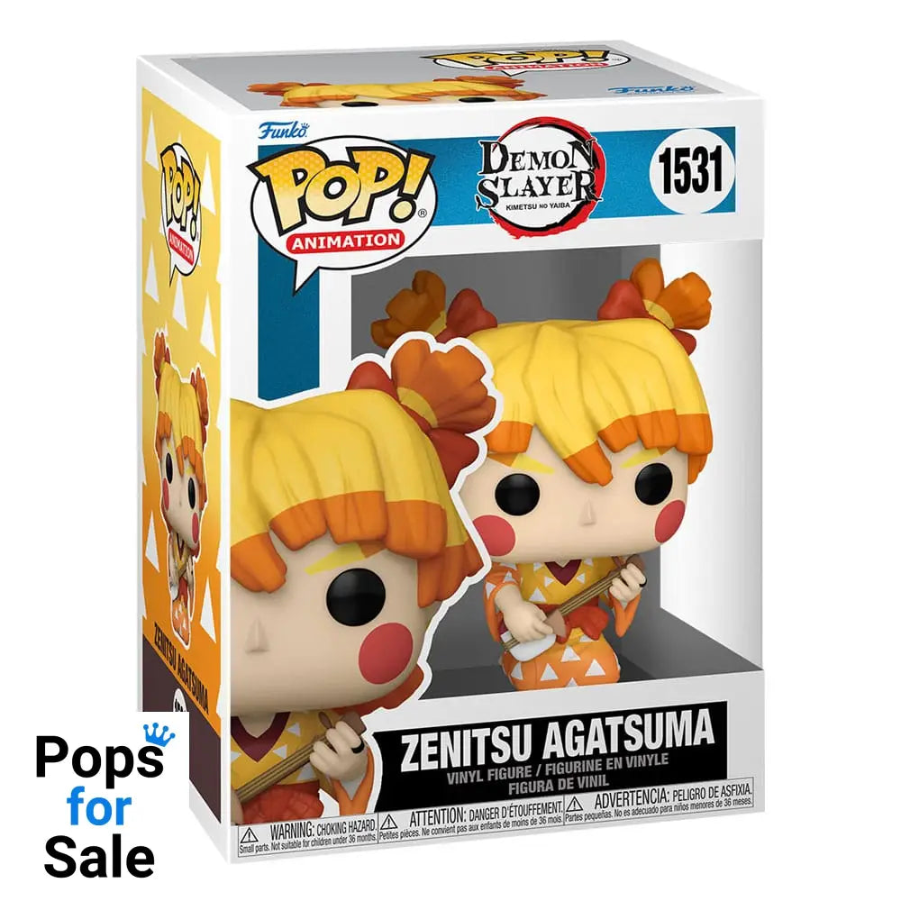 1531 Zenitsu Agasuma (Kimono) - Demon Slayer - Brand New Funko POP