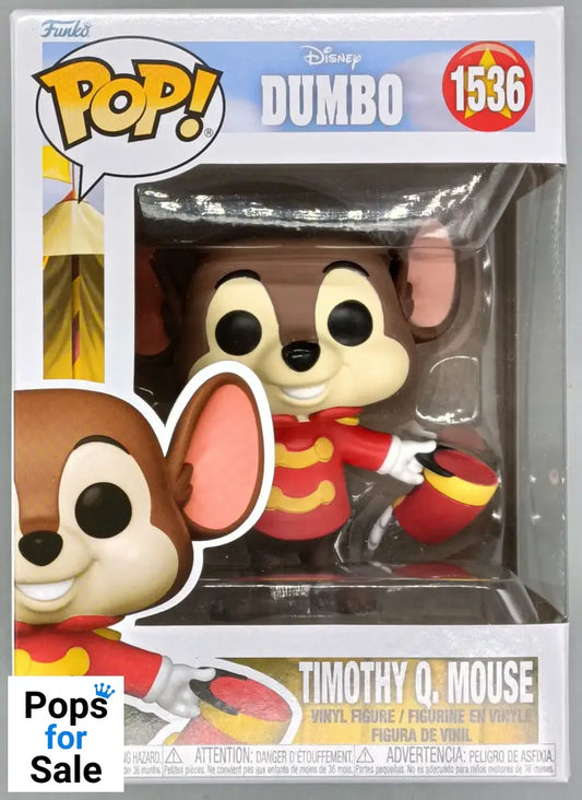 1536 Timothy Q.mouse - Disney Dumbo Funko Pop Brand New On Demand