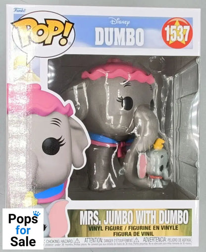 1537 Mrs. Jumbo with Dumbo - 6 Inch - Disney Dumbo Funko POP - Brand New