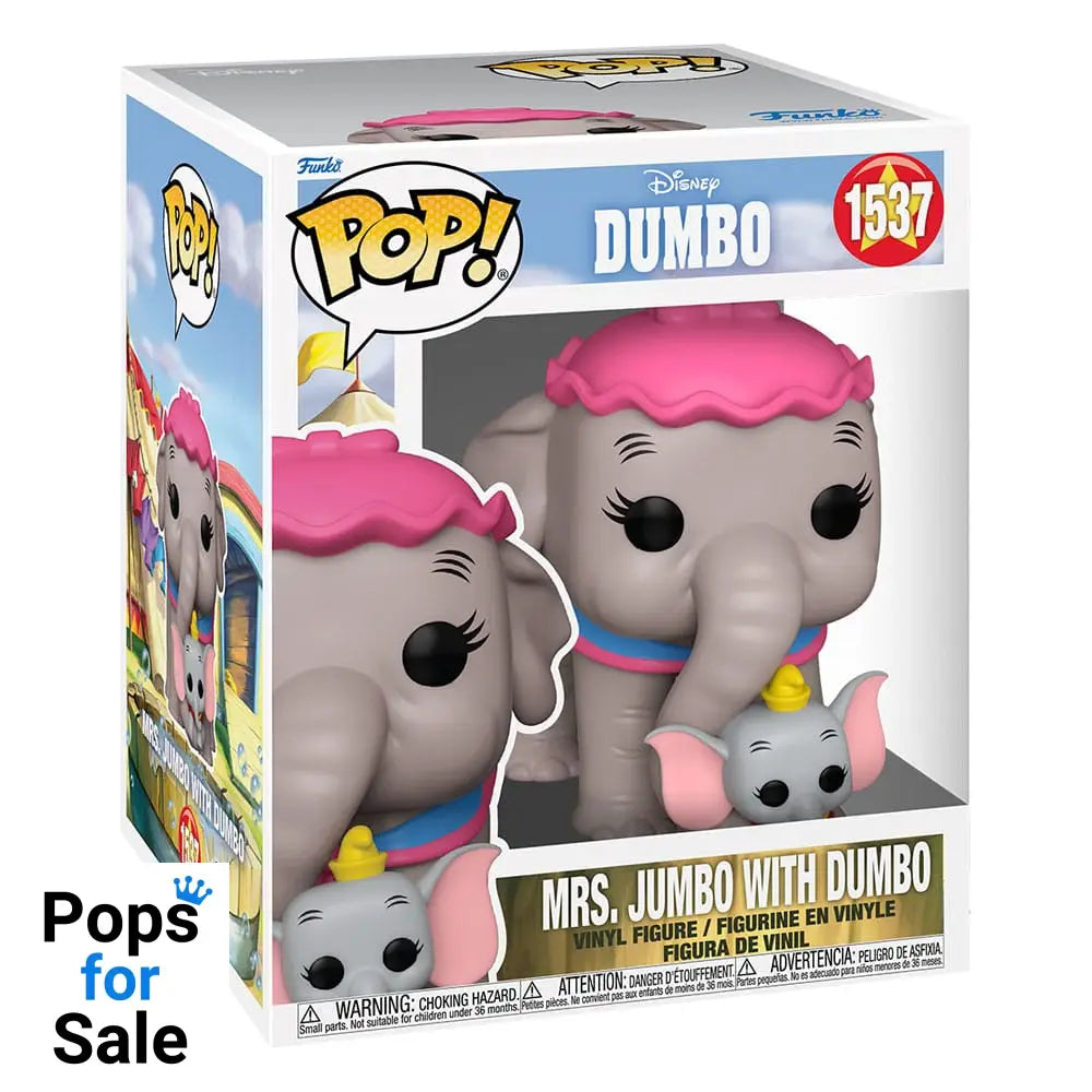 1537 Mrs. Jumbo With Dumbo - 6 Inch Disney Funko Pop Preorder