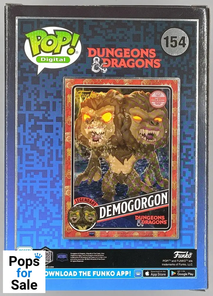 #154 Demogorgon Digital 1640pc LE - Dungeons & Dragons Funko POP - PopsforSale.co.uk