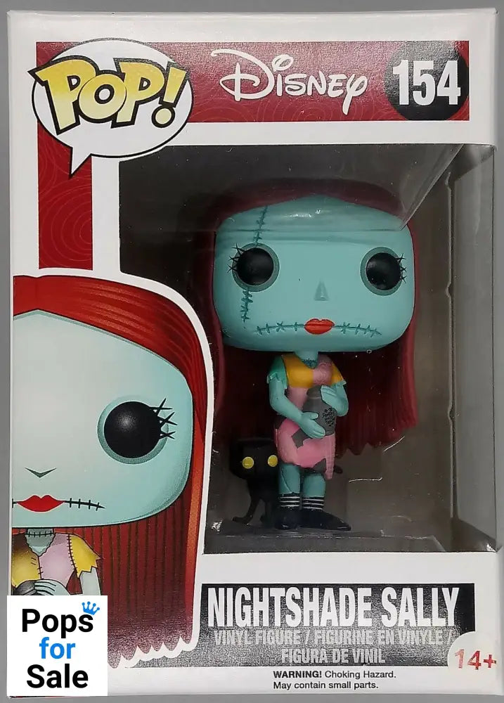 154 Nightshade Sally Disney Nightmare Before Christmas Funko POP - Box Damaged