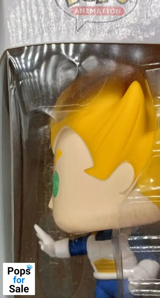 #154 Super Saiyan Vegeta - Dragon Ball Z - Box Damaged Funko POP