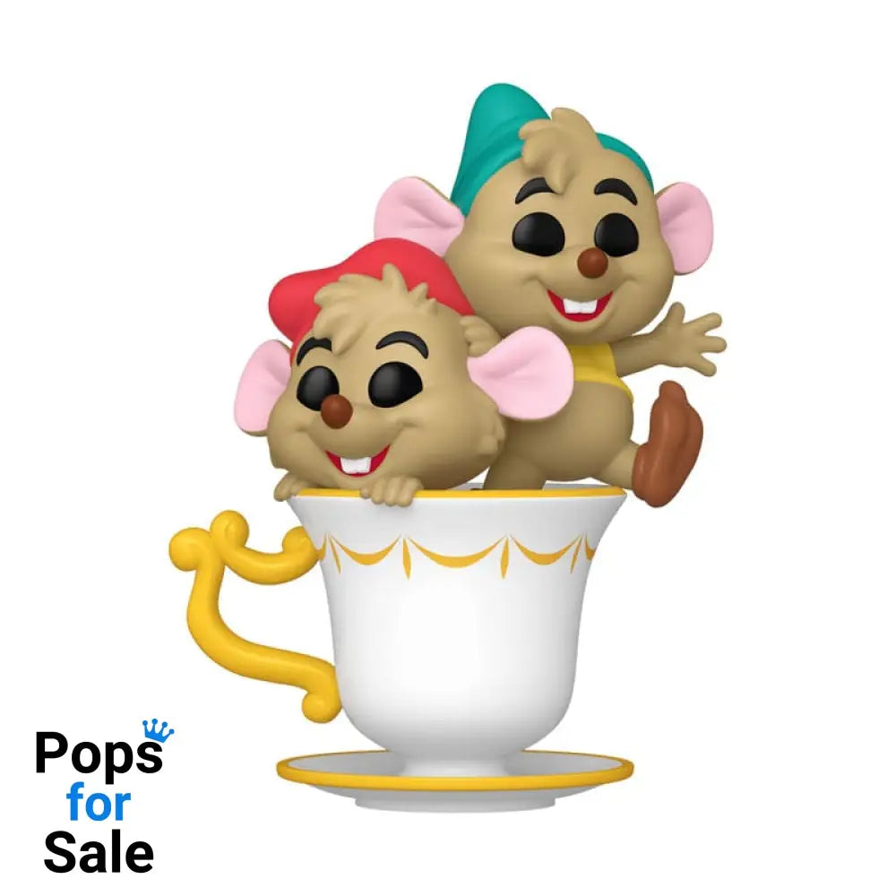 1544 Jaq & Gus - Disney Cinderella 75Th Anniversary Funko Pop Presale