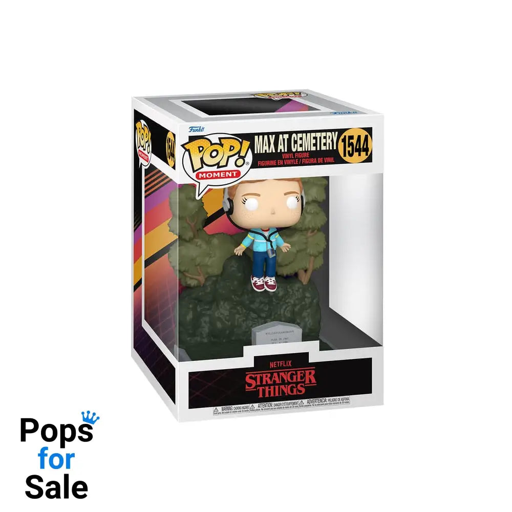 #1544 Max at Cemetery - Deluxe - Stranger Things - Brand New Funko POP