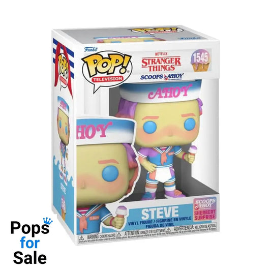 1545 Steve (Scoops Ahoy) - Stranger Things Funko POP - Brand New