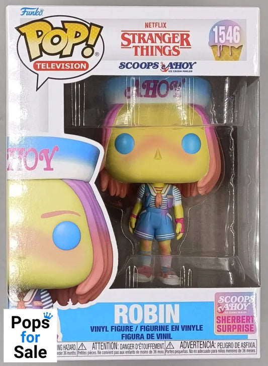 1546 Robin (Scoops Ahoy) - Stranger Things Funko POP - Brand New