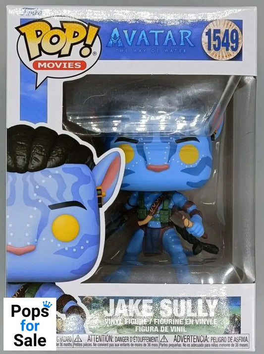 1549 Jake Sully - Avatar the Way of Water - New Funko POP in Protector