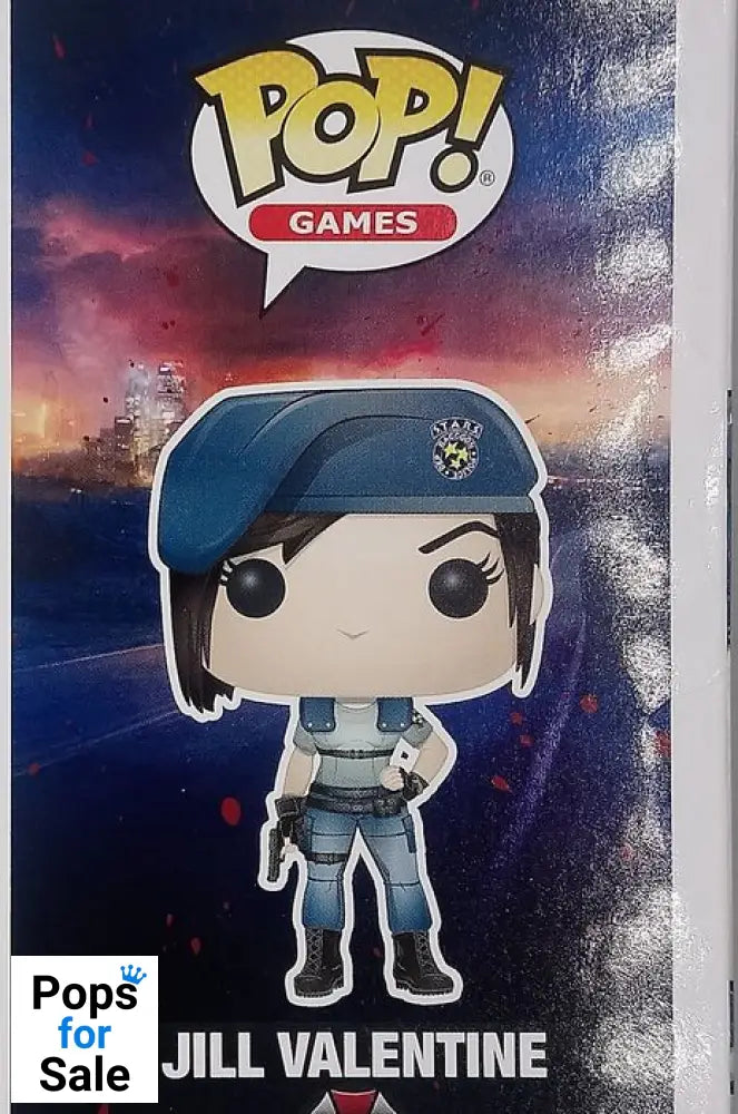 155 Jill Valentine - Resident Evil - Box Damaged Funko POP