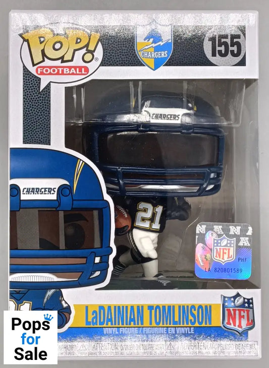 155 LaDainian Tomlinson - NFL Chargers Funko POP - Brand New