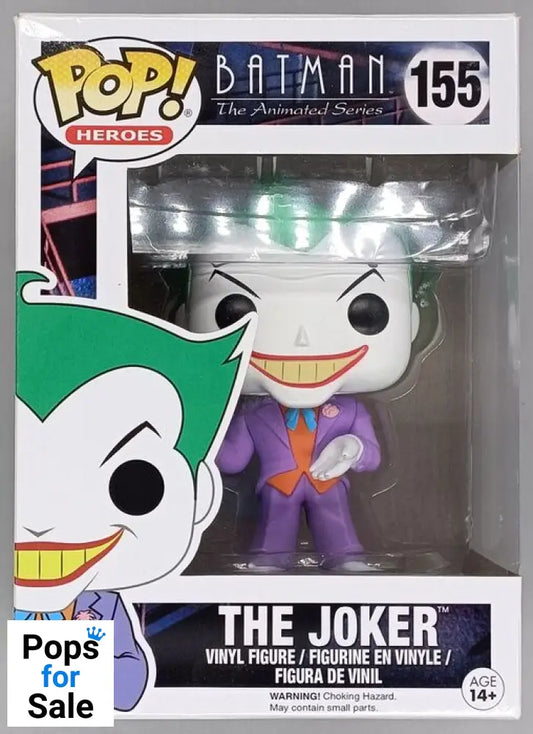 #155 The Joker - DC Batman The Animated Series - Box Damaged Funko POP - PopsforSale.co.uk